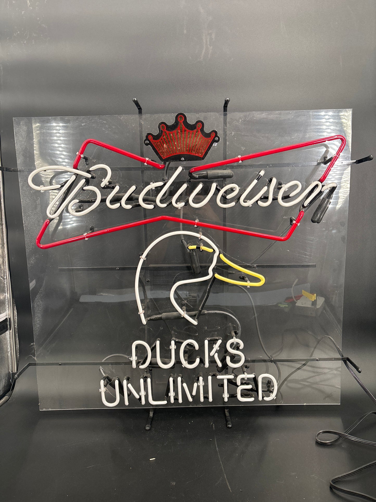 Budweiser Duck Neon Sign