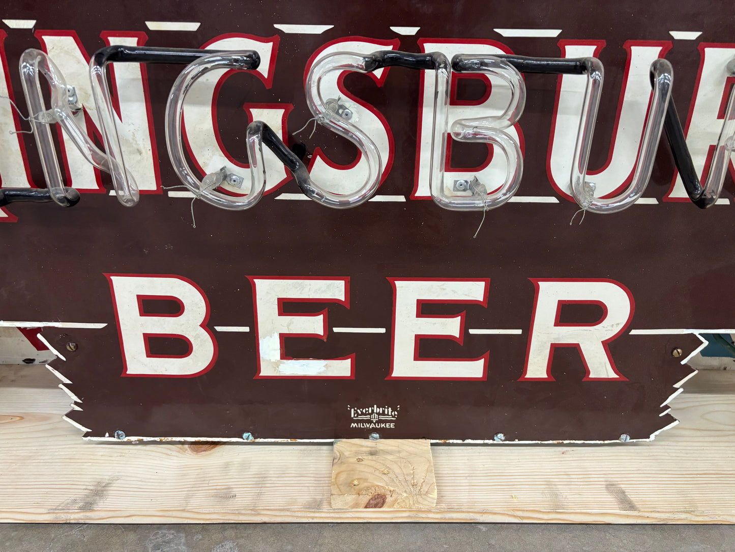 Kingsbury Beer Neon Sign (Circa 1936)