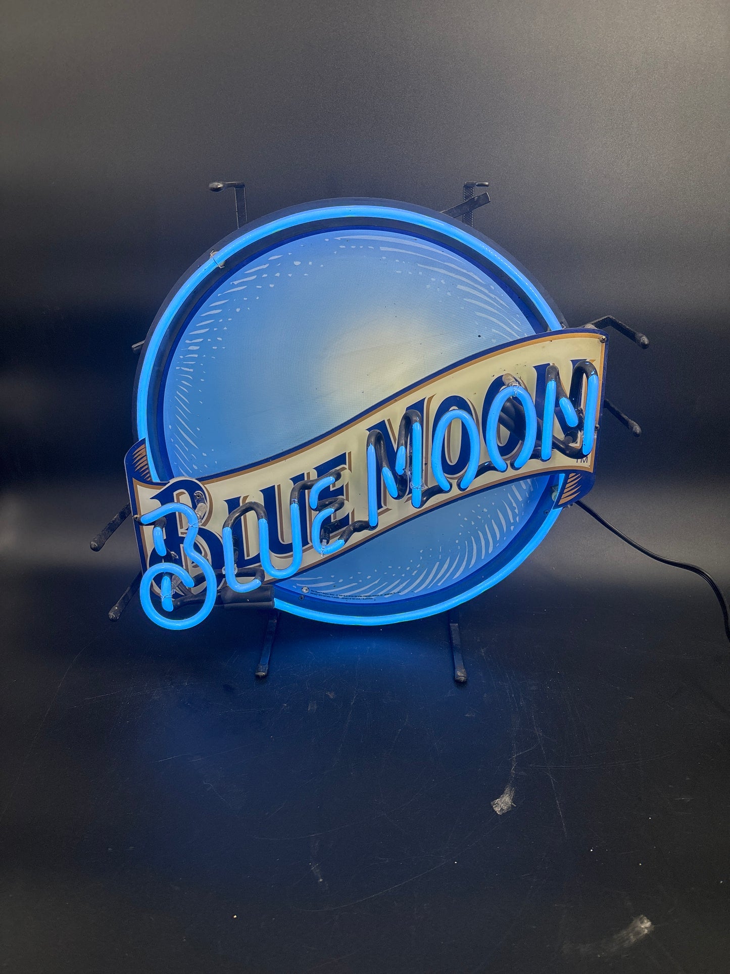 Blue Moon Neon Sign