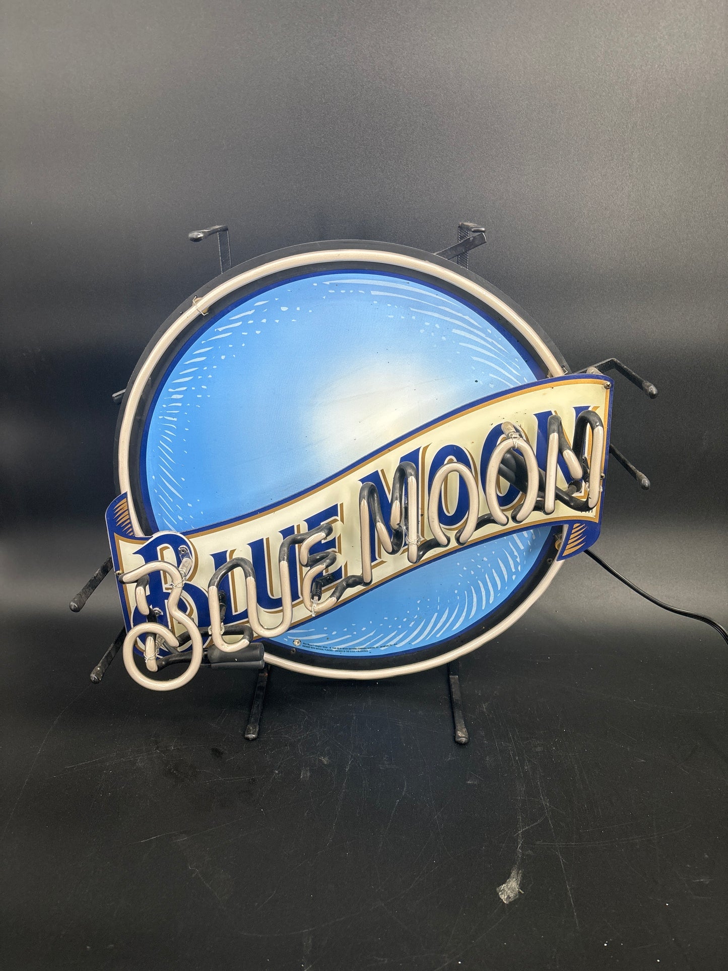 Blue Moon Neon Sign