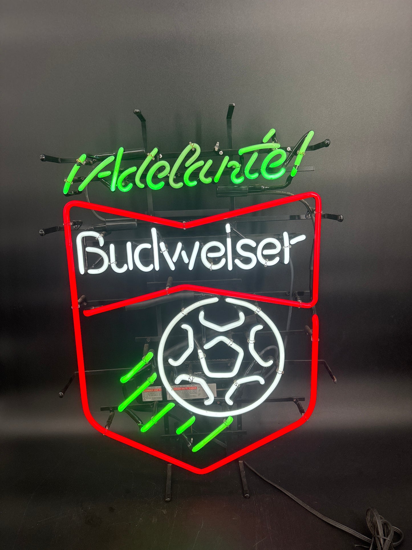 Budweiser Soccer Neon Sign