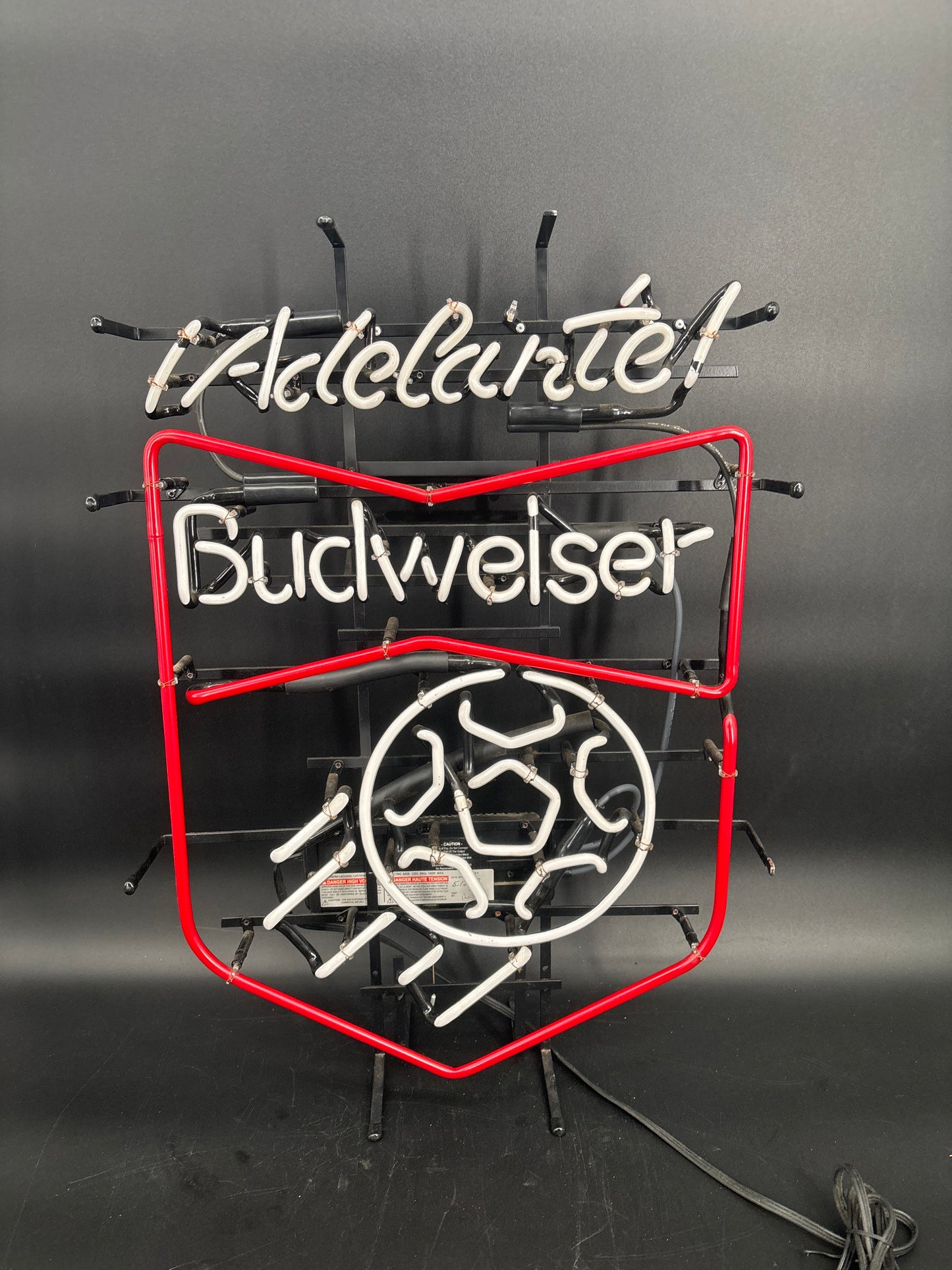 Budweiser Soccer Neon Sign