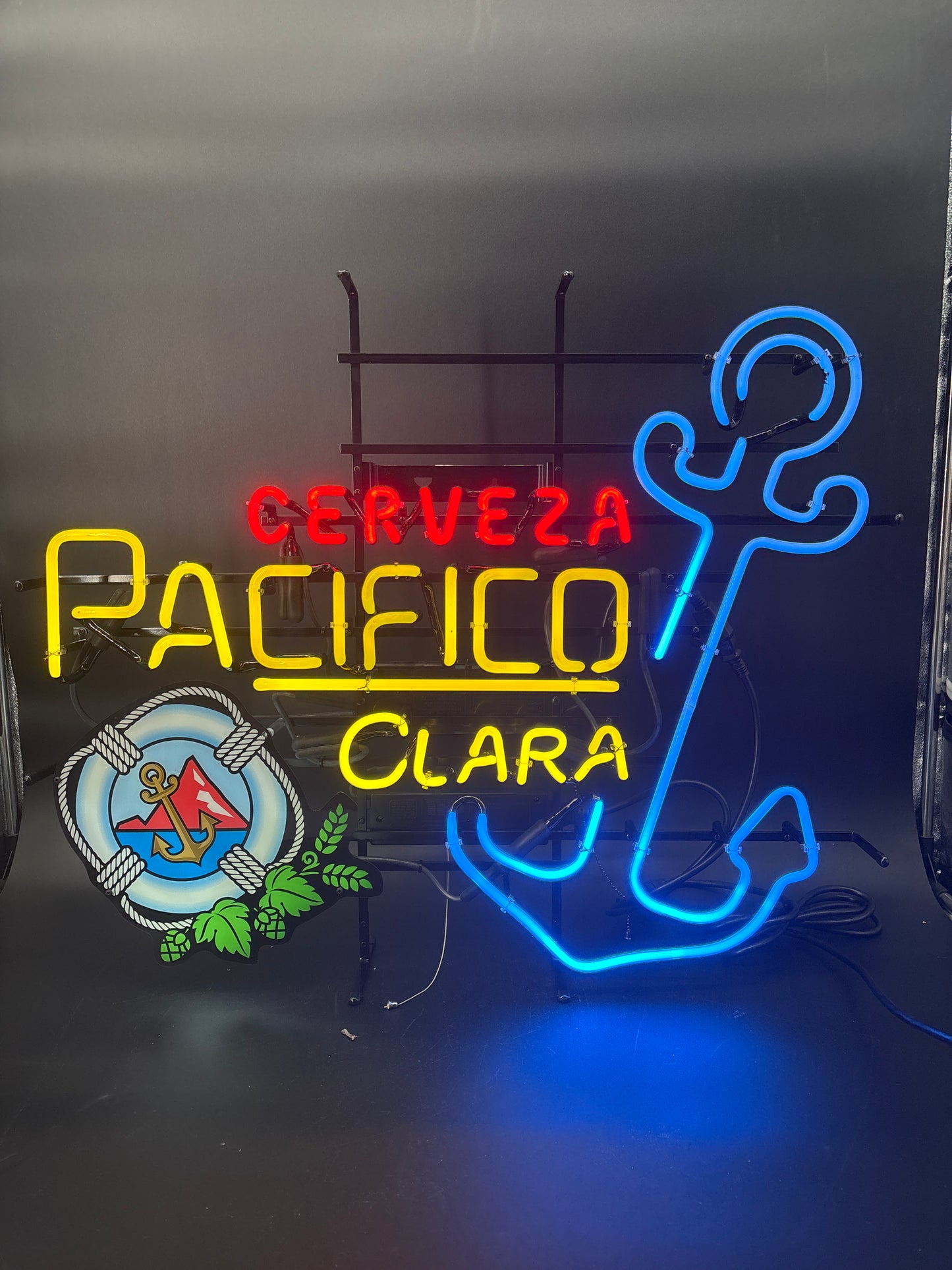 Cerveza Pacifico Clara Anchor Neon Sign