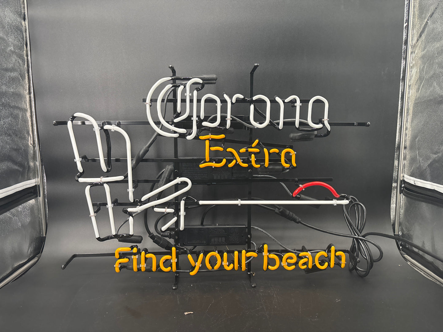 Corona Extra Neon Beer Sign – Find Your Beach Chair