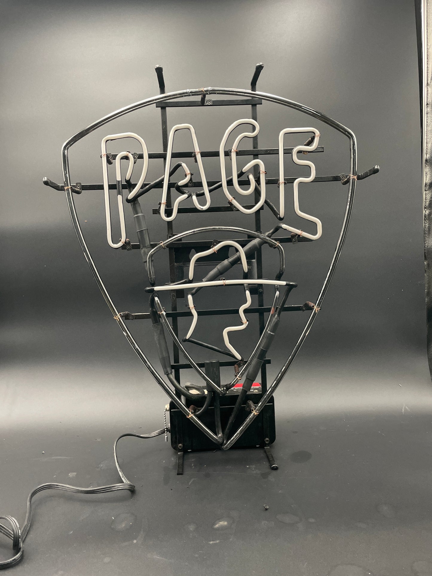 Vintage 1996 James Page Brewing Neon Sign