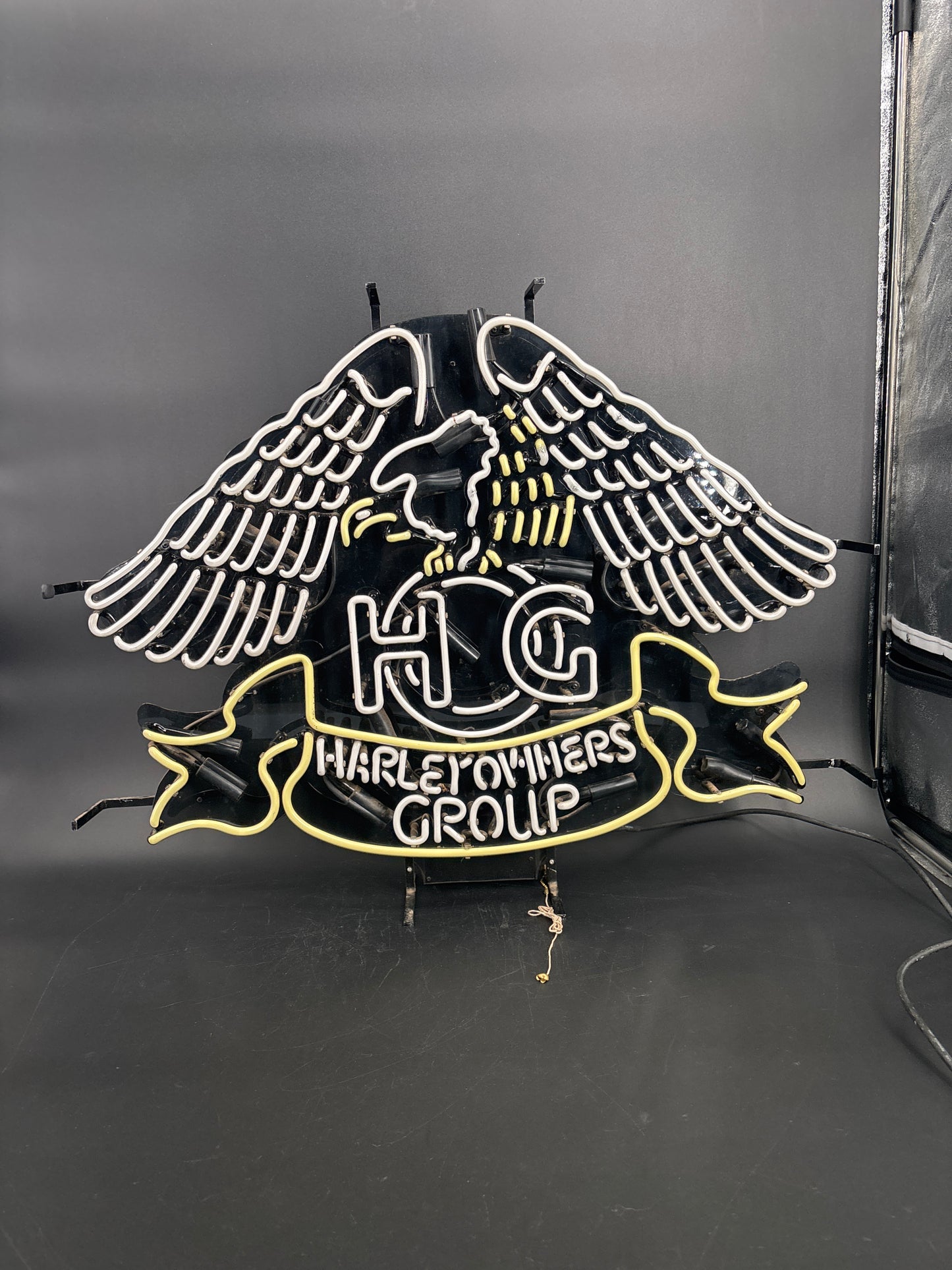Harley Owners Group Neon Sign
