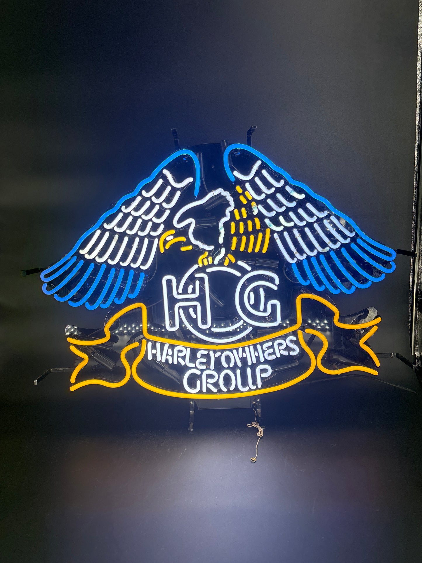 Harley Owners Group Neon Sign