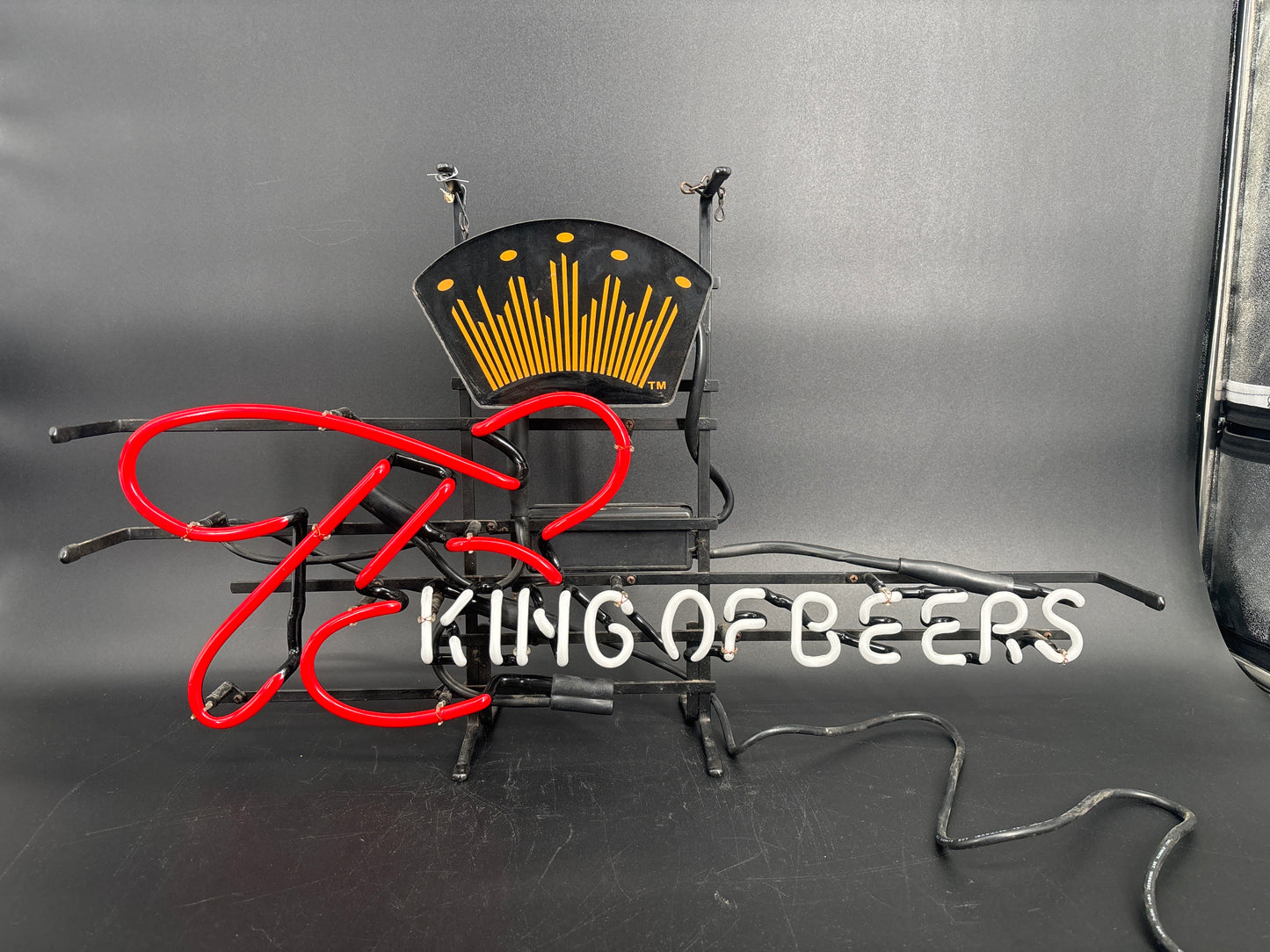 Budweiser King of Beers Neon Sign