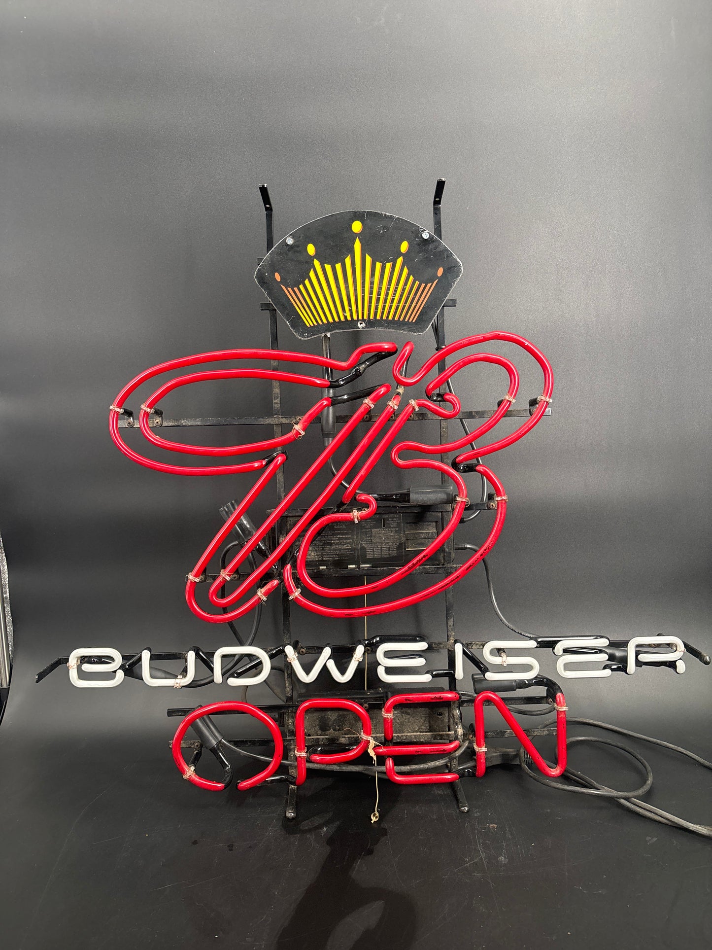 Budweiser Open Neon Sign