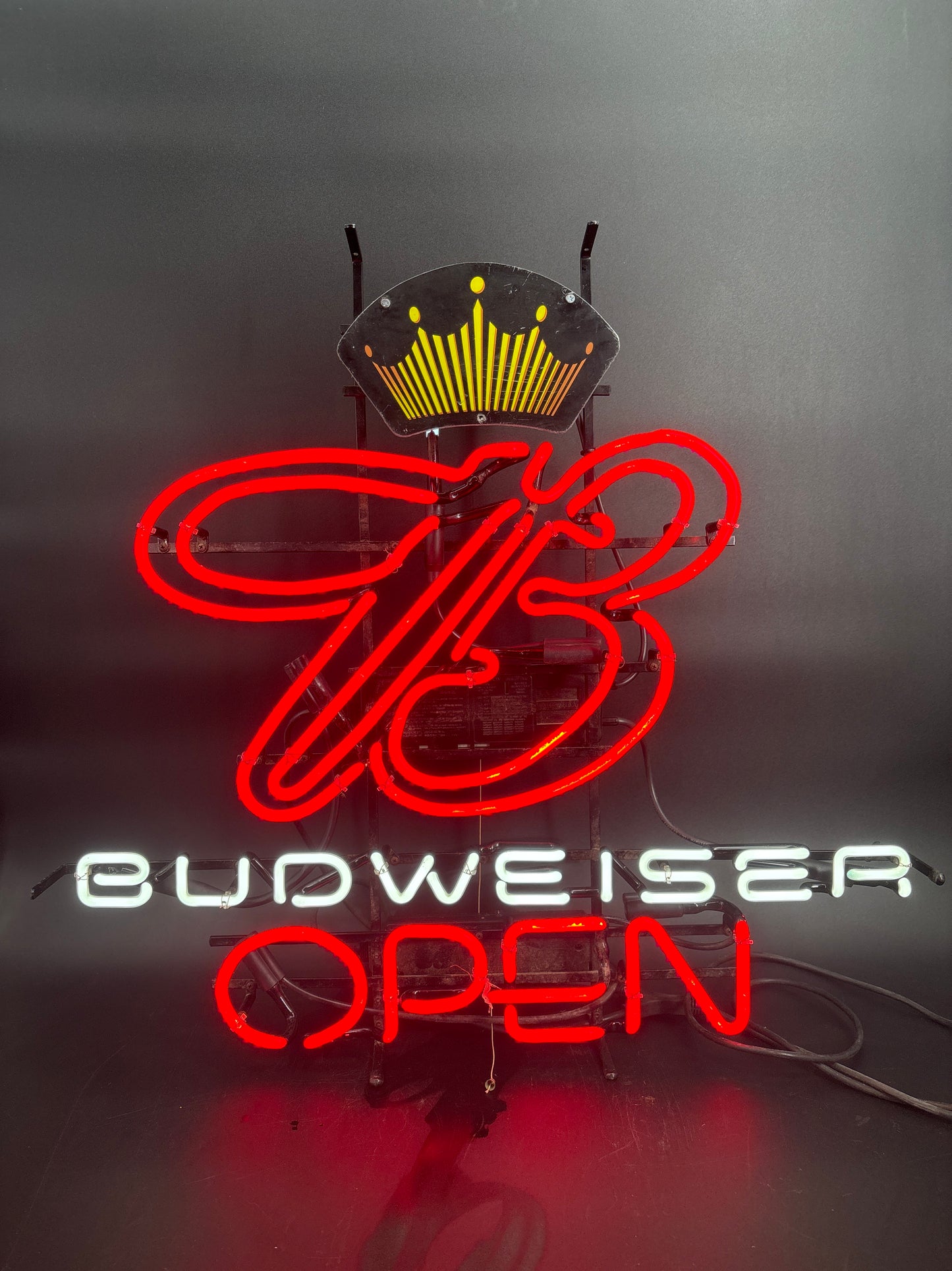 Budweiser Open Neon Sign