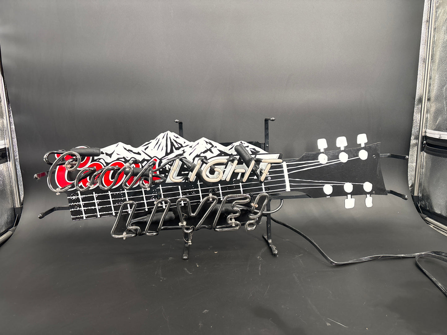 Coors Guitar Neon Sign