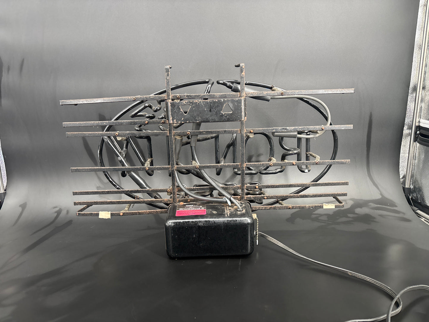 Vintage Iron City Neon Sign