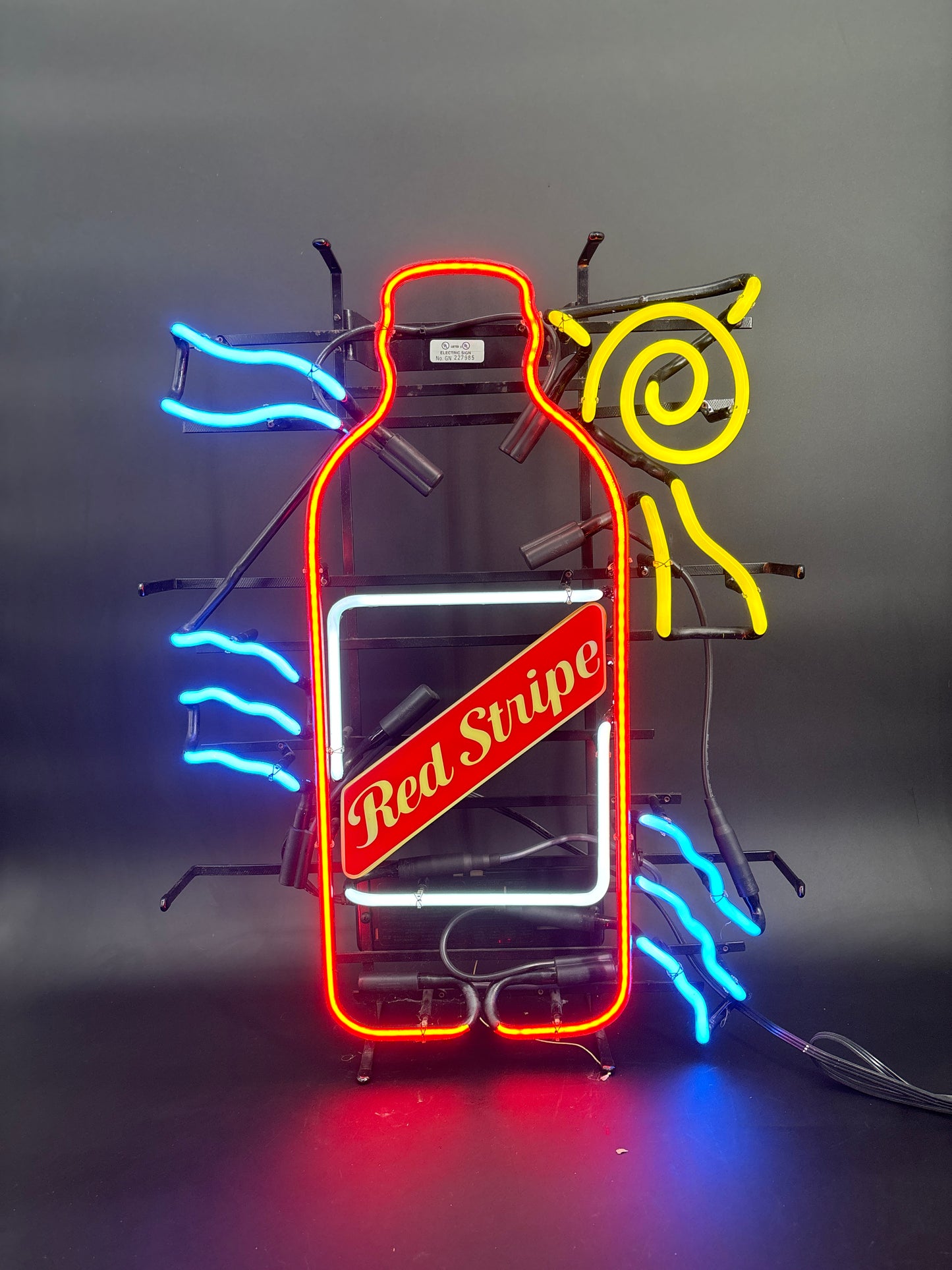 Red Stripe Neon Sign