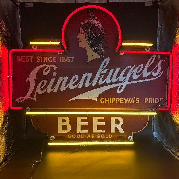 Leinenkugel’s Tin Tacker Sign