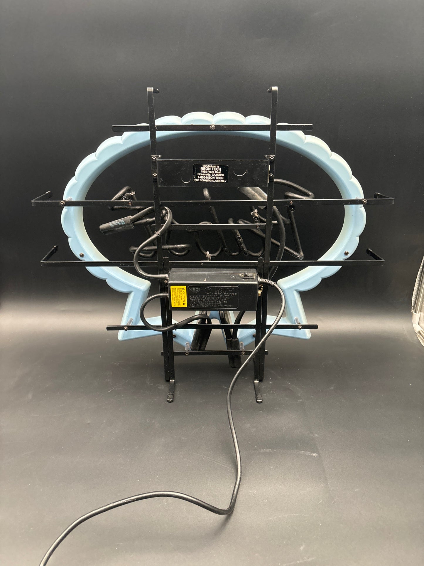 Pabst Clamshell Neon Sign