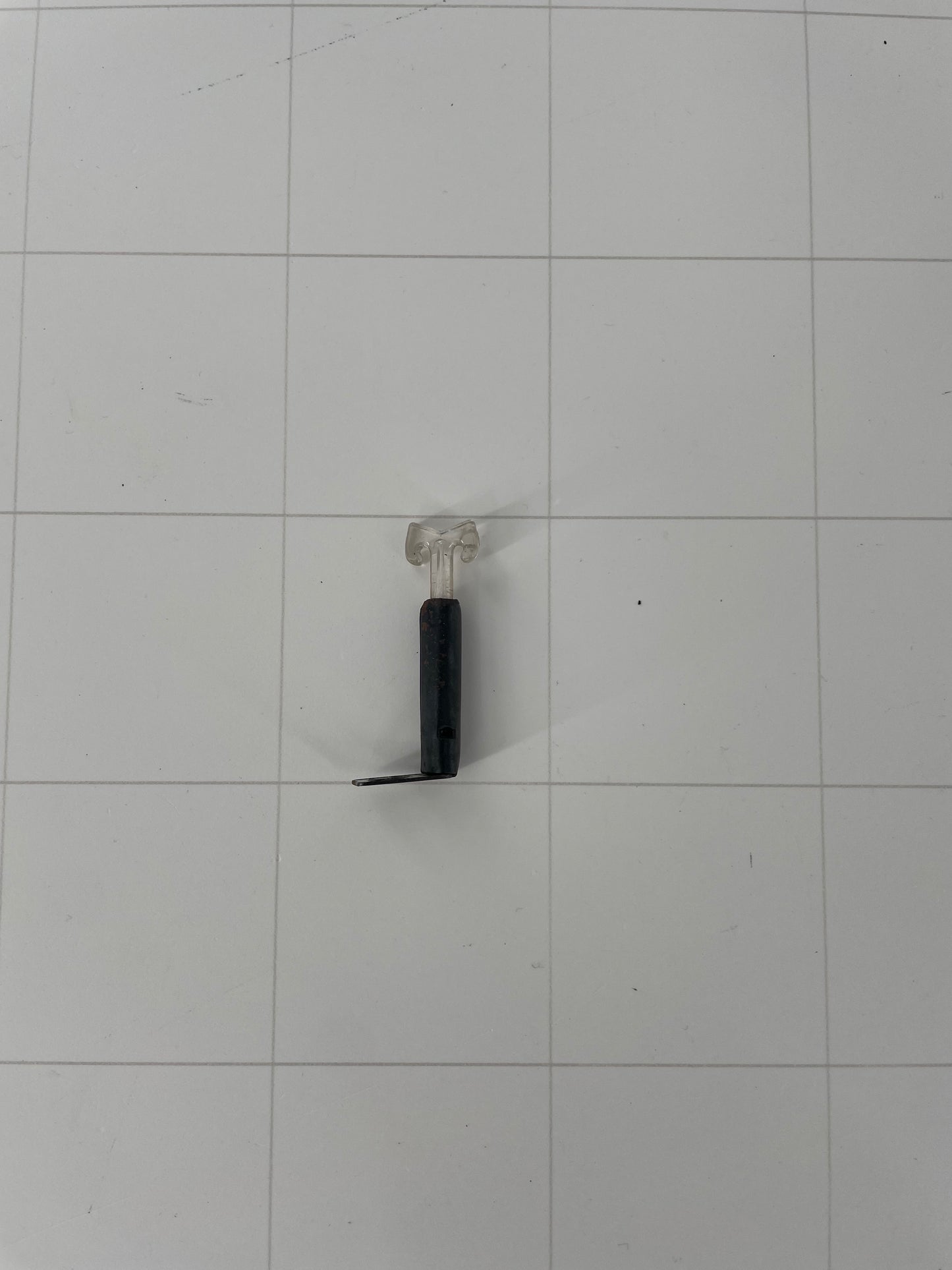 13mm Neon Sign Replacement Black Metal Tube Support – 2" Height