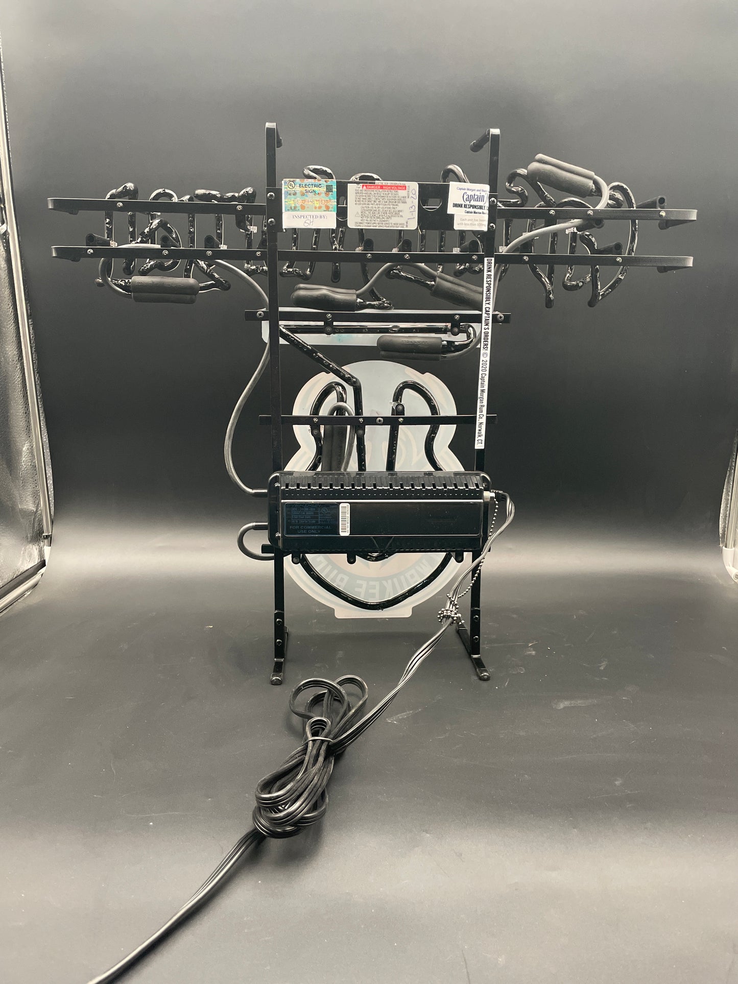 Captain Morgan Bucks Neon Sign