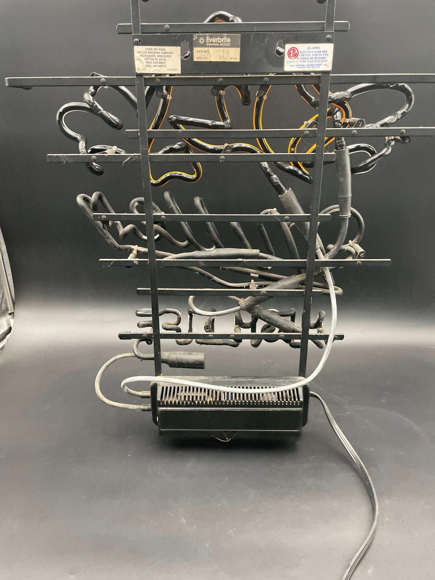 Miller High Life Fish Neon Sign