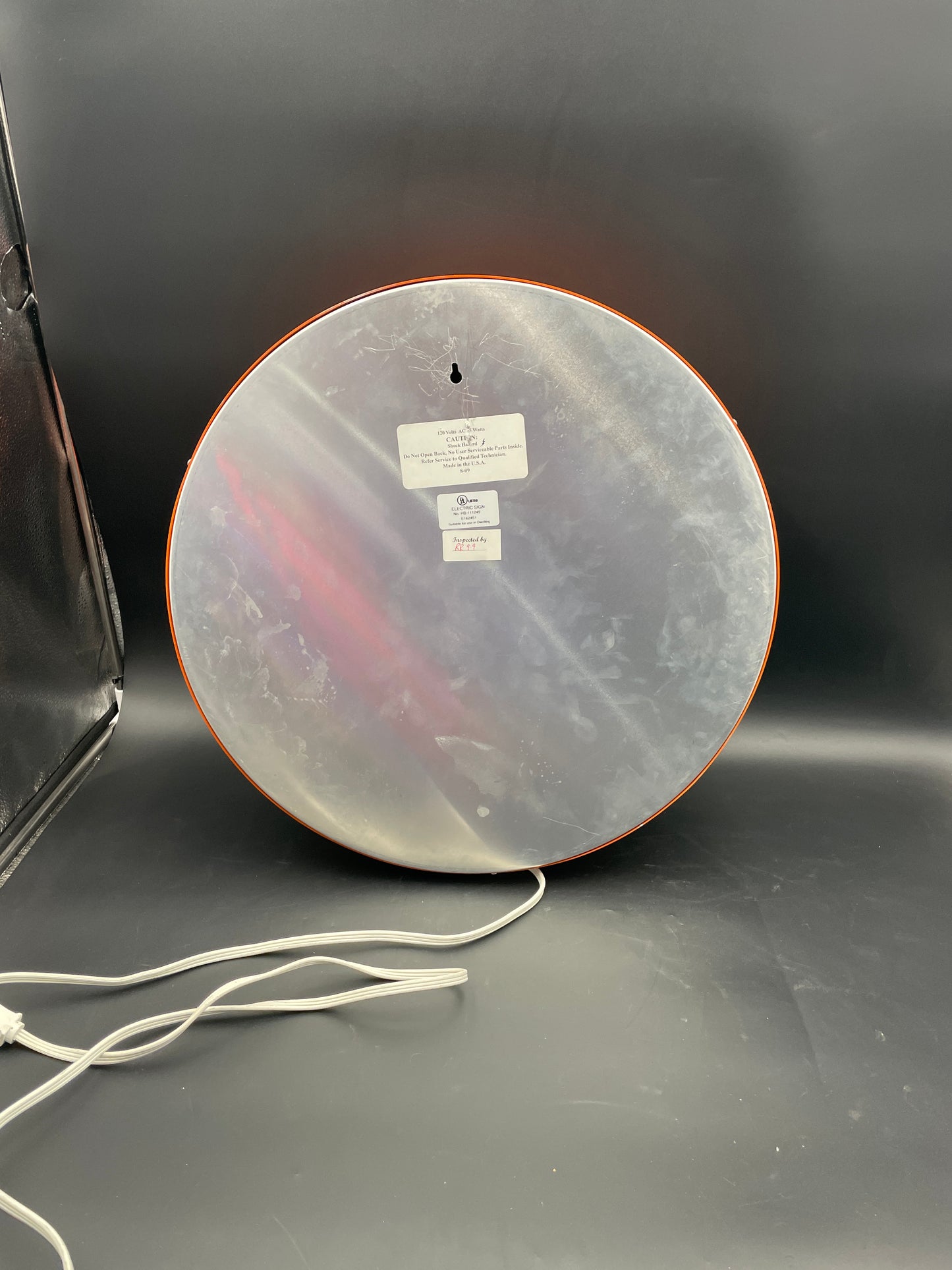 Hooters Neon Wall Clock – Early 1990s