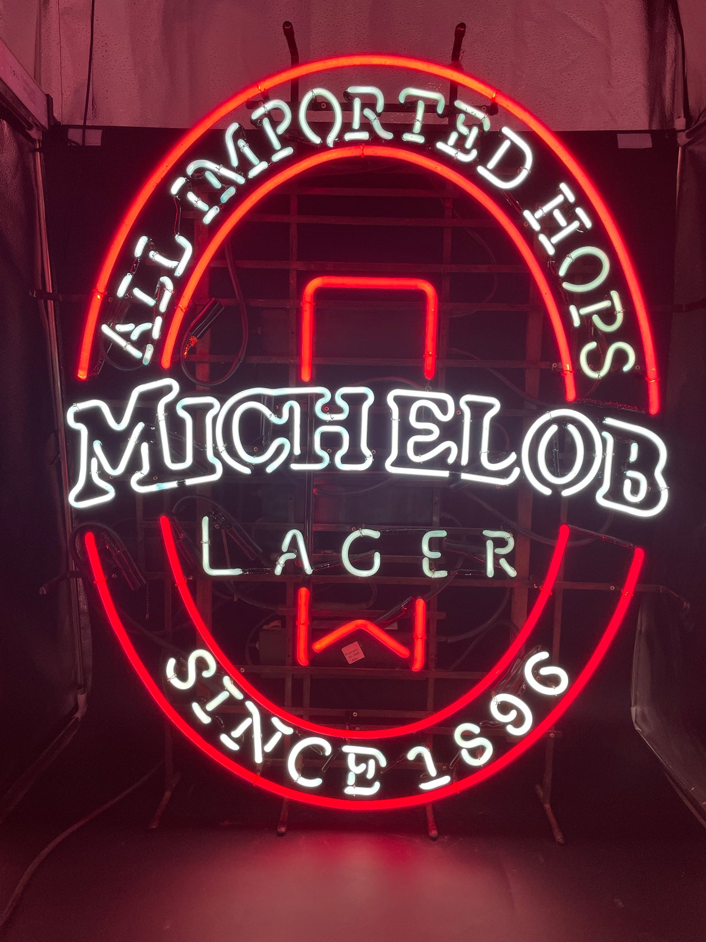 Ribbon Border unit for Michelob Lager Replacement Tube - Neon Sign Part
