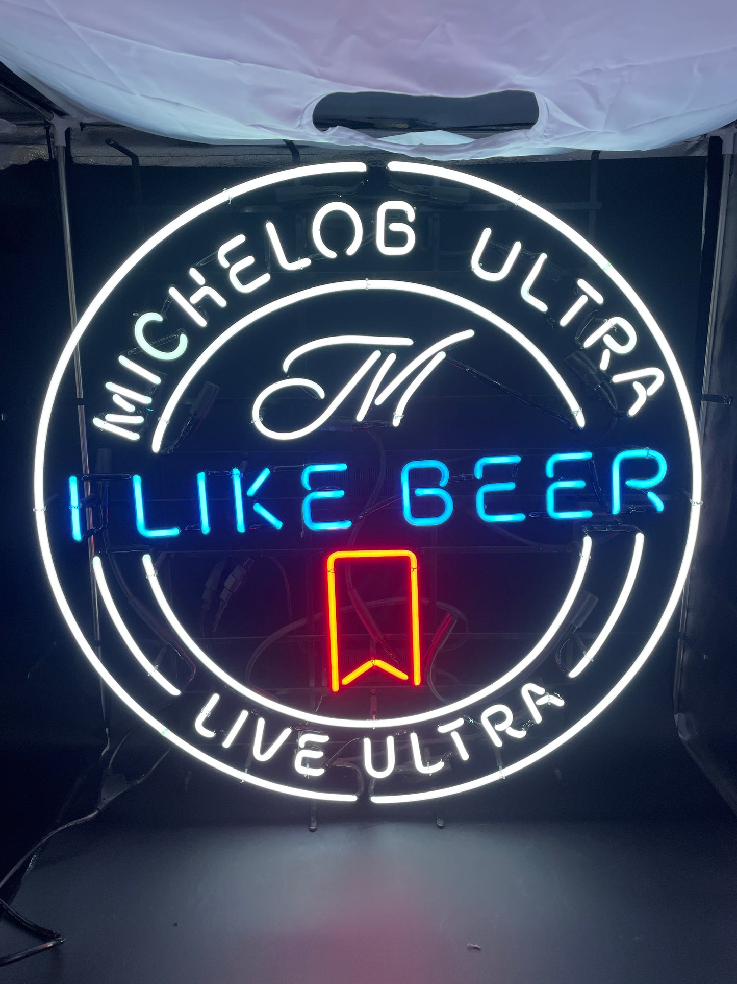 Lower Border Unit for Michelob I Like Beer Replacement Tube - Neon Sign Part