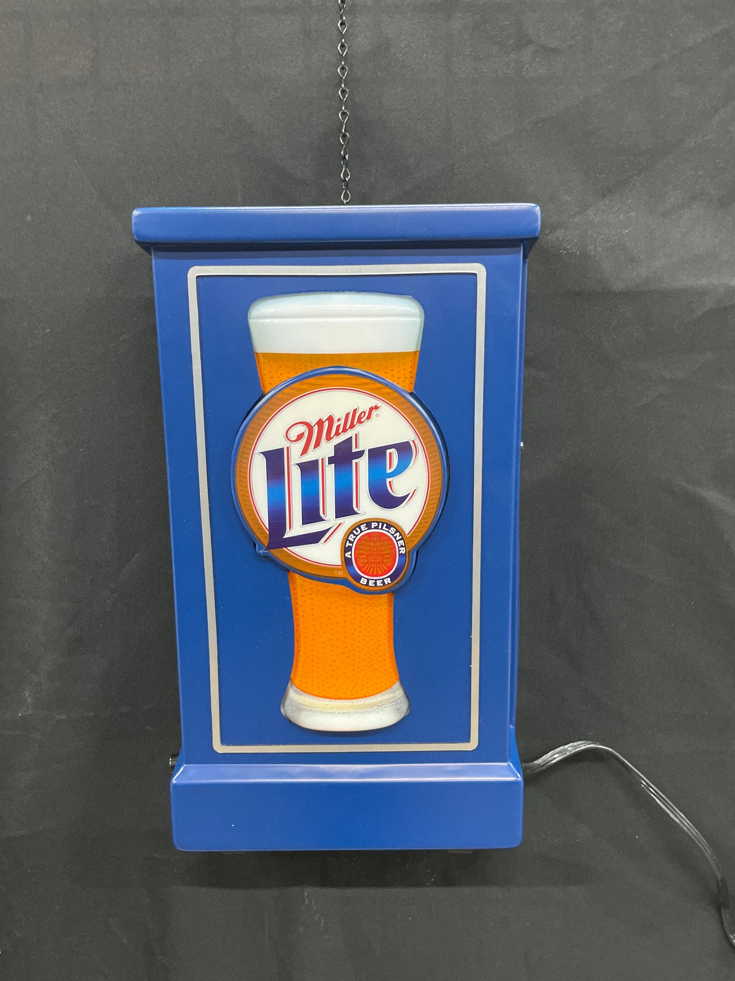 Miller Backbar Motion Neon Sign