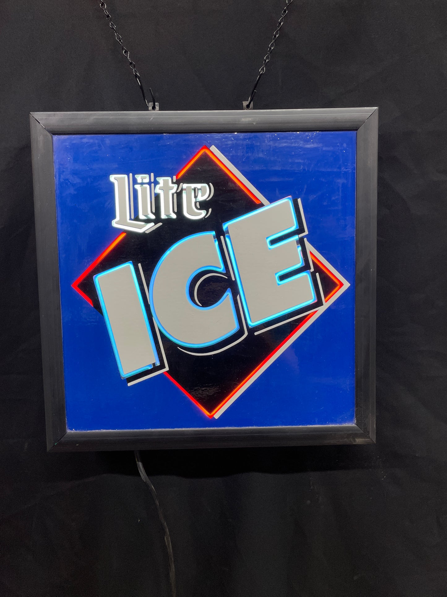 Lite Ice Neon Backlit Sign