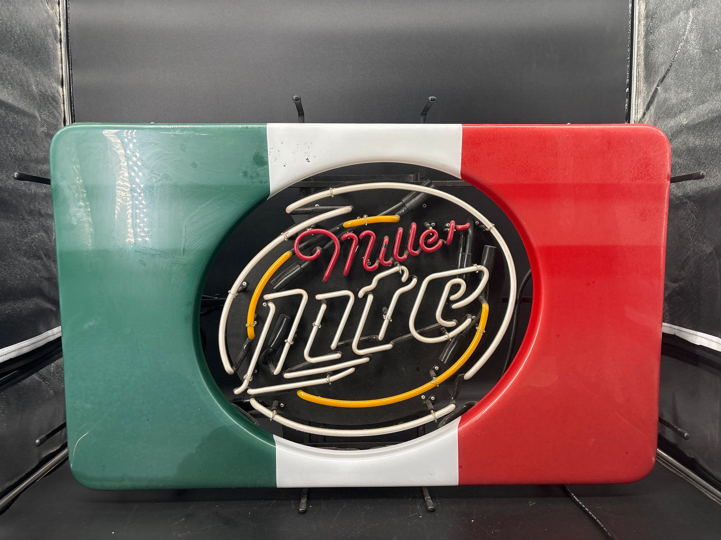 Large Miller Mexican Neon Sign