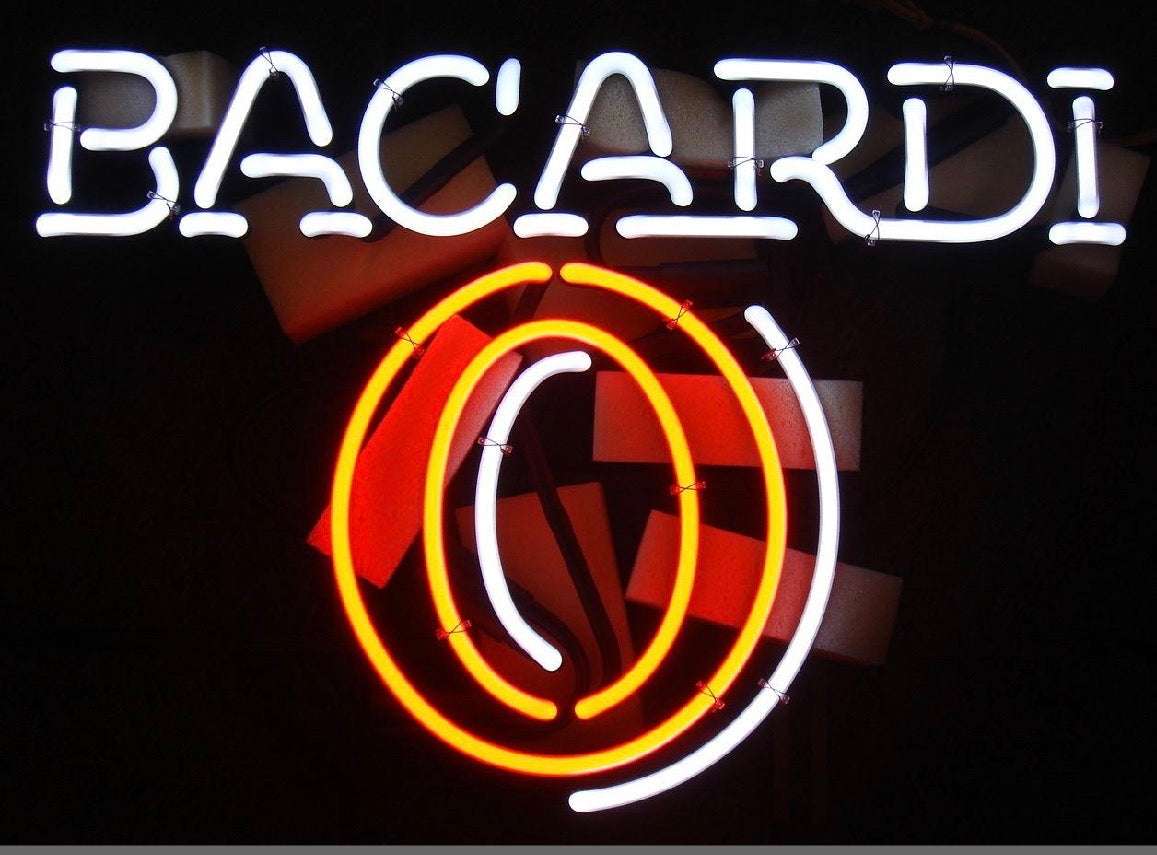 Orange Inner / Outer Border unit for Bacardi Orange Replacement Tube - Neon Sign Part