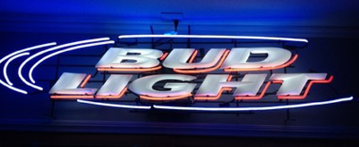L,I,G,H Accent unit in red for 6ft Bud Light Replacement Tube - Neon Sign Part