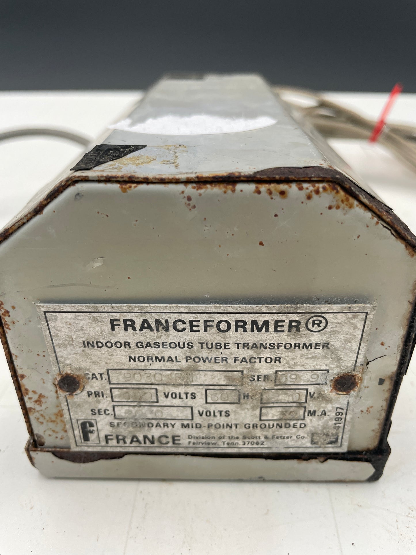 Franceformer Vintage Core & Coil Neon Sign Replacement Transformer – 7.5Kv