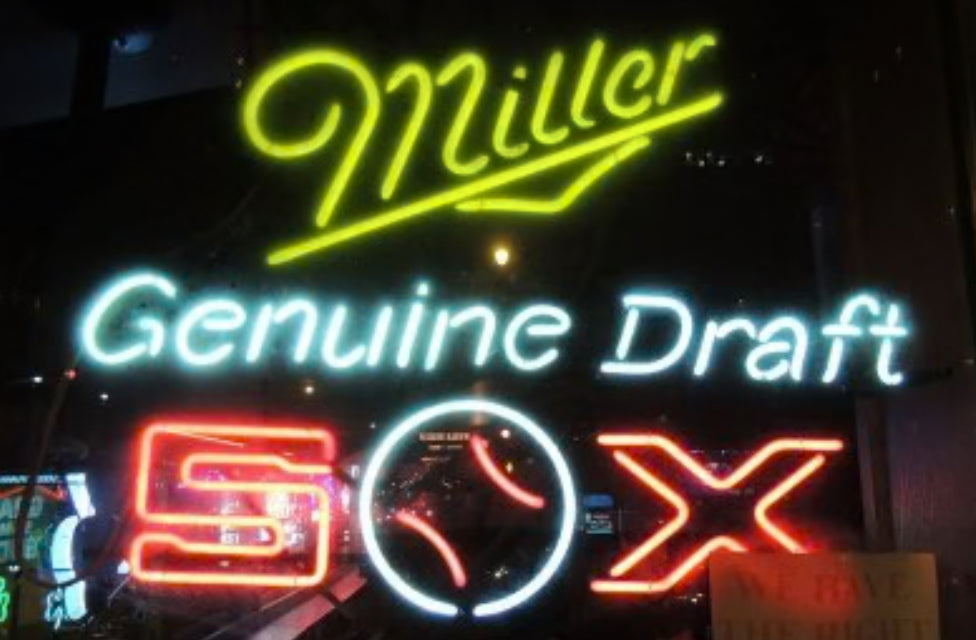 MGD Sox Baseball Webbing Unit - Replacement Tube - Neon Sign Part