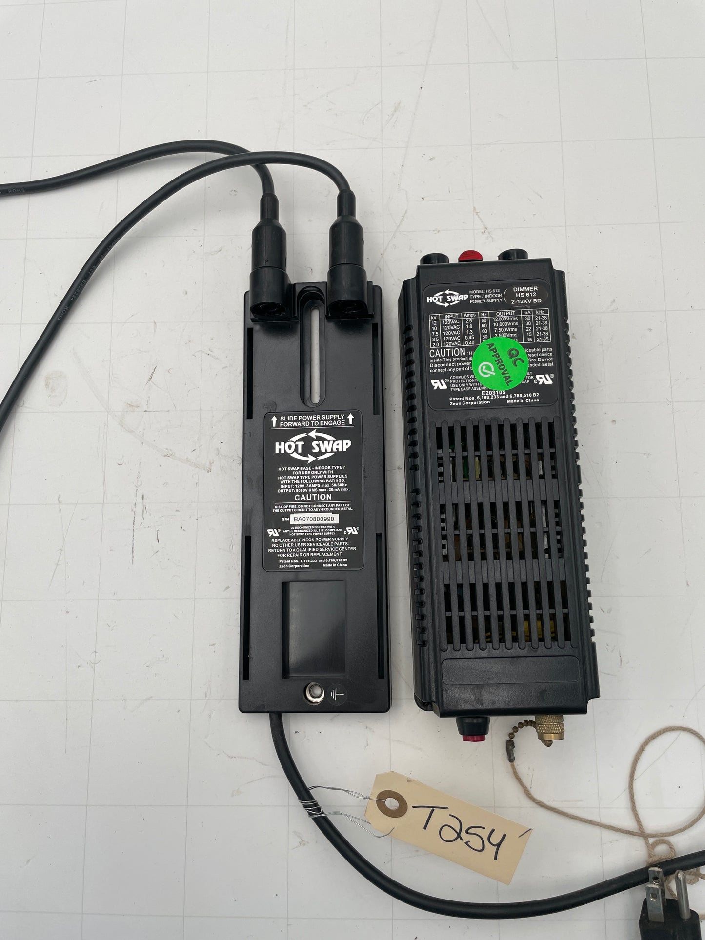 Hot Swap Electronic Neon Sign Replacement Transformer – 12Kv