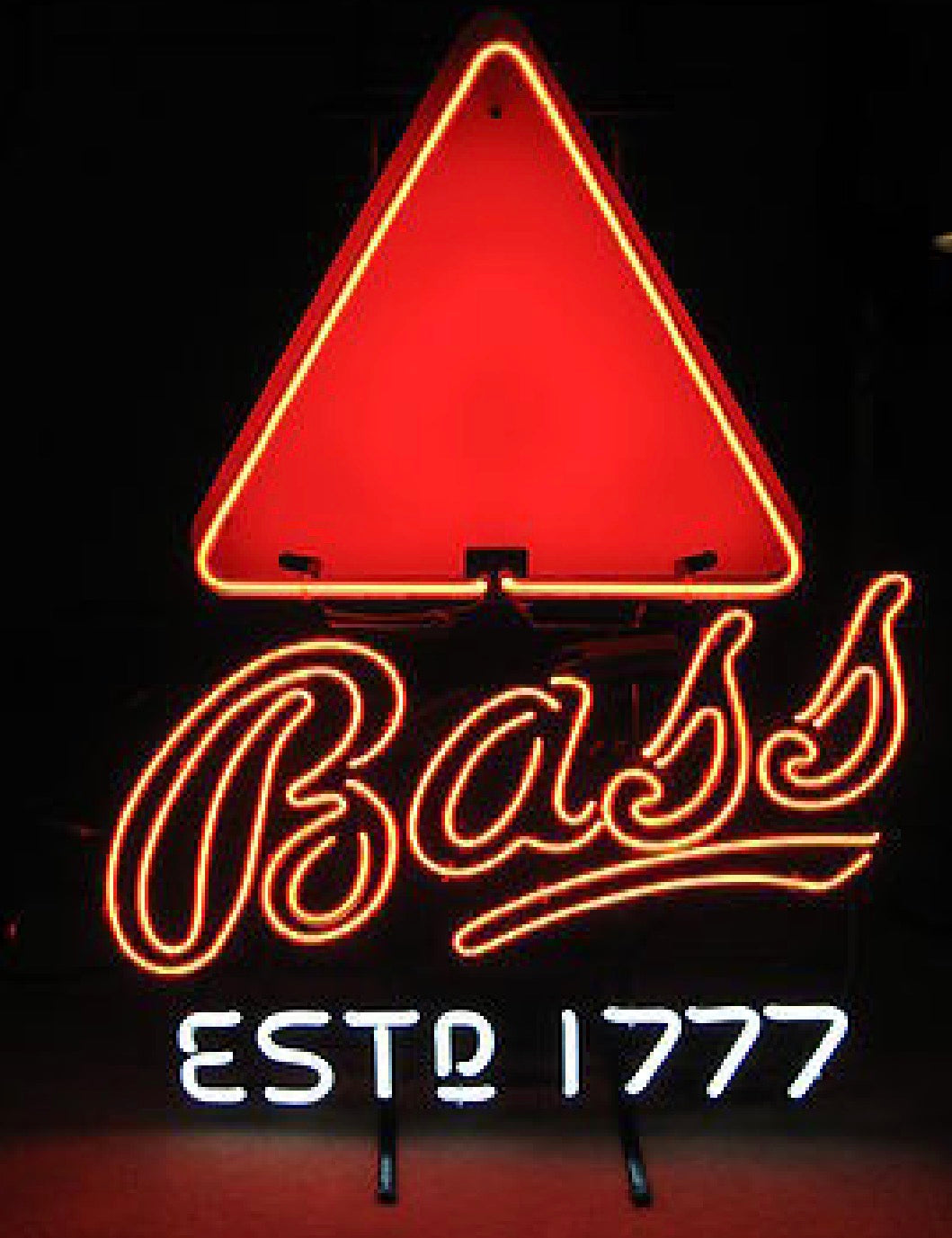 Triangle Backlight / Grid unit with Plastic for Bass Estb 1777 Replacement Tube - Neon Sign Part