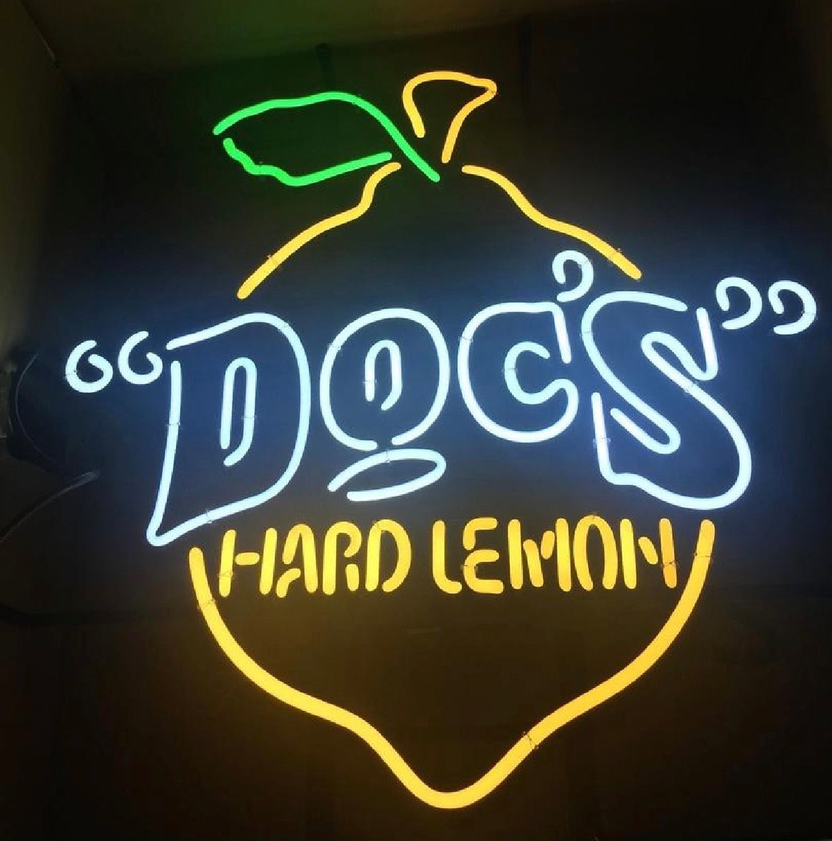 HARD LEMON Single Stroke Word unit for Doc's Replacement Tube - Neon Sign Part