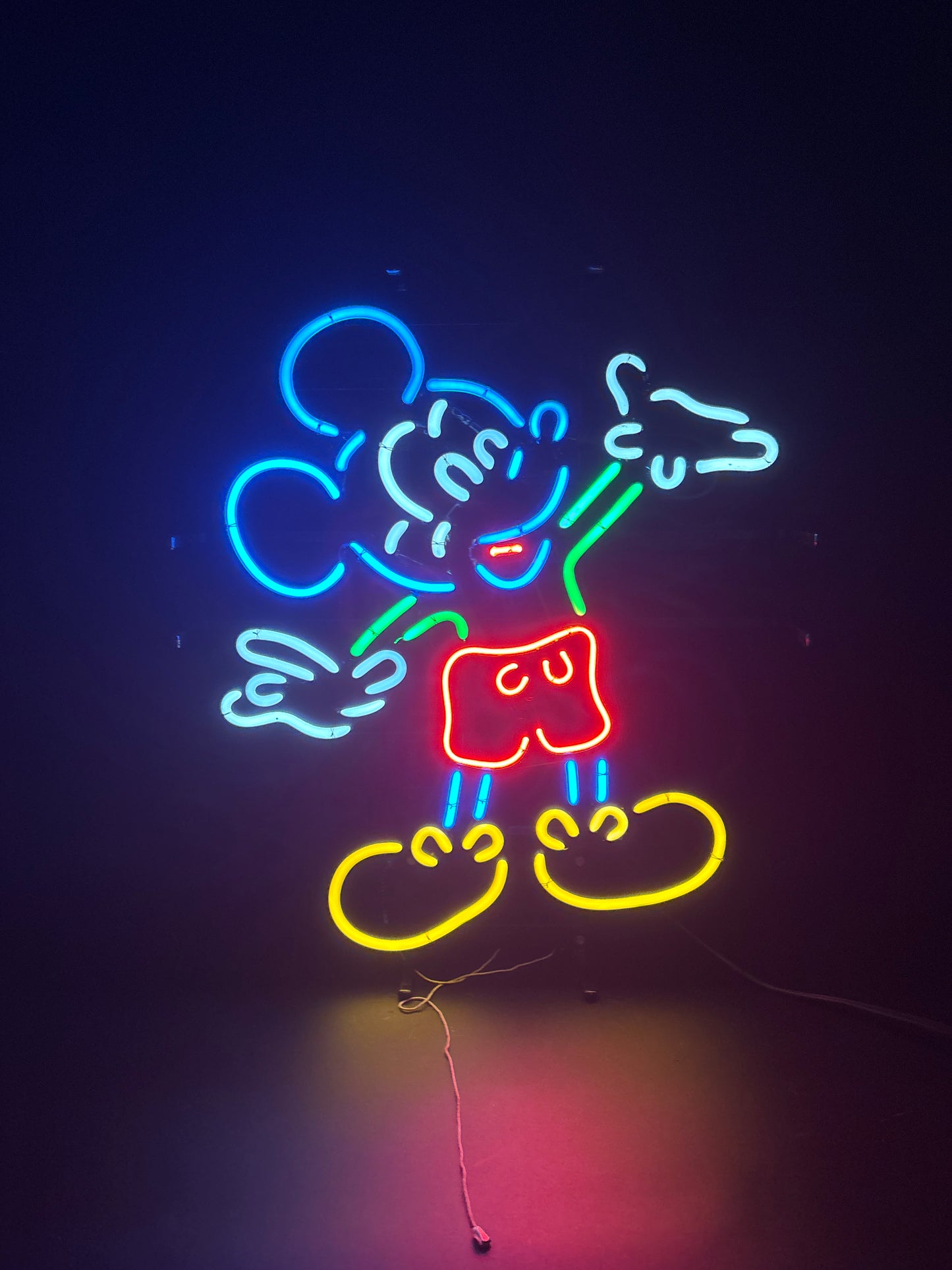 Mouth and Pants unit for Mickey Mouse Replacement Tube - Neon Sign Part