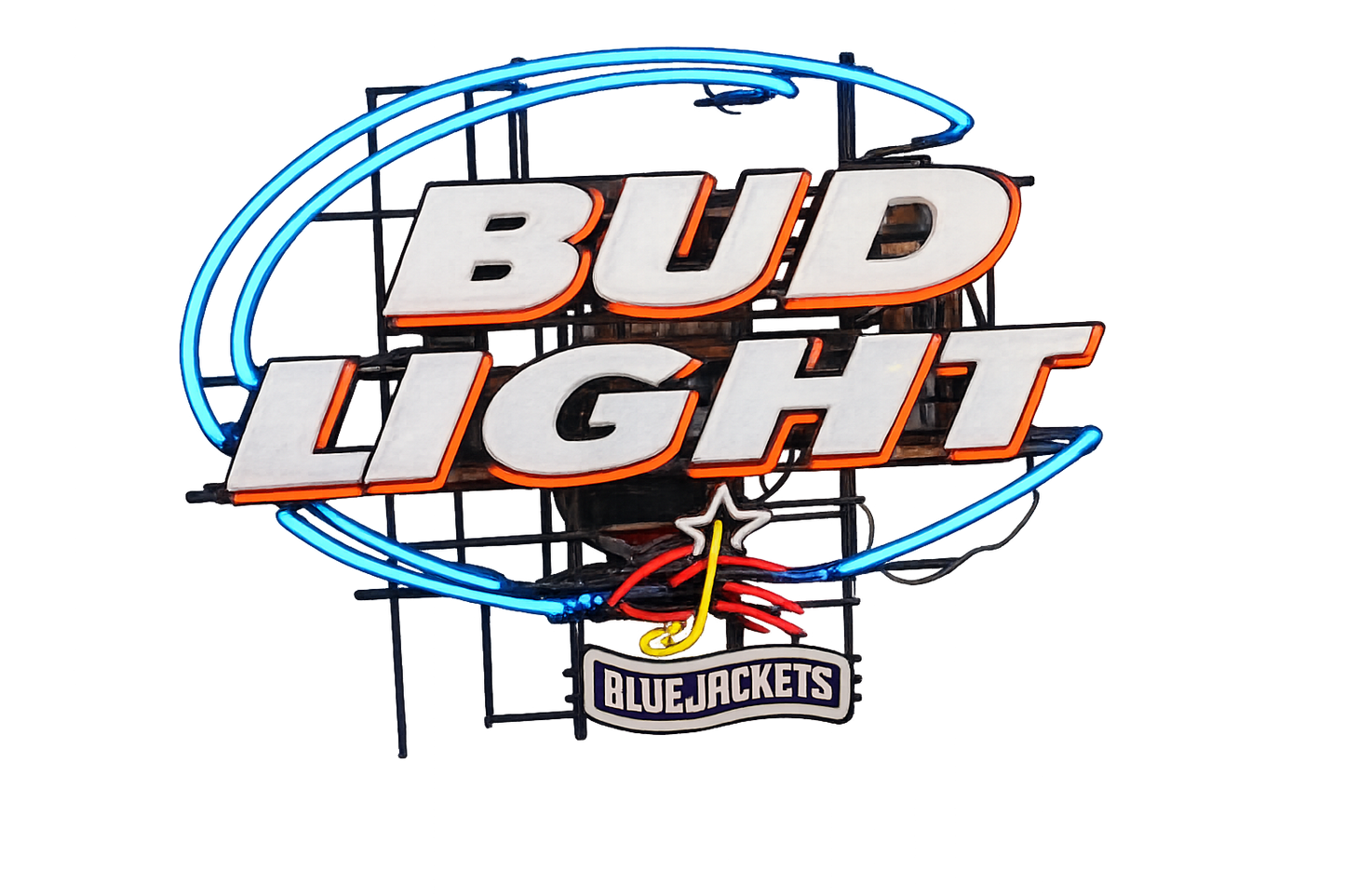 Team Logo for Bud Light NFL Columbus Blue Jackets Replacement Tube - Neon Sign Part