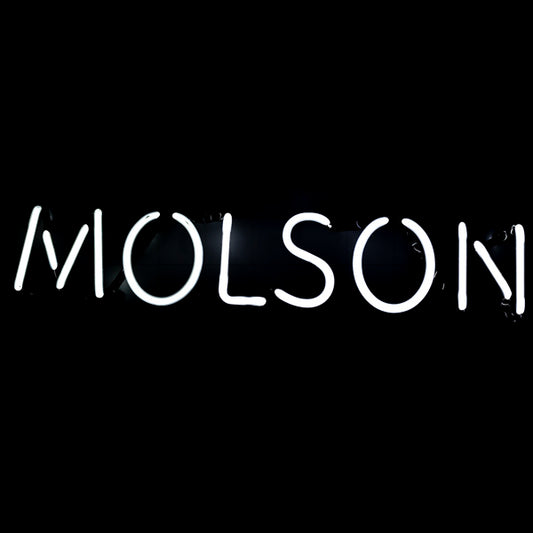MOLSON single stroke word unit Neon Sign Replacement Tube