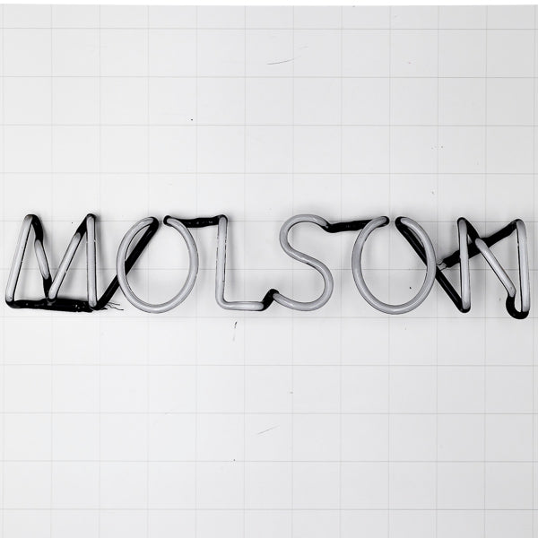 MOLSON single stroke word unit Neon Sign Replacement Tube