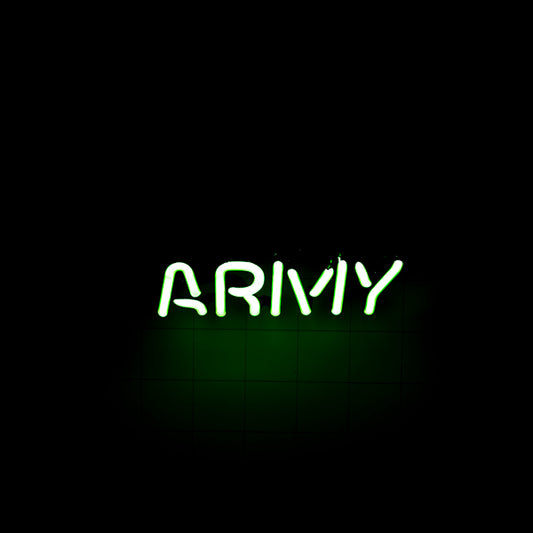 ARMY single stroke word unit Replacement Tube - Neon Sign Part