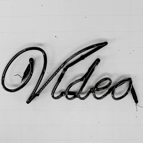 Video Single Stroke Script Word unit for Video Poker unit Replacement Tube - Neon Sign Part
