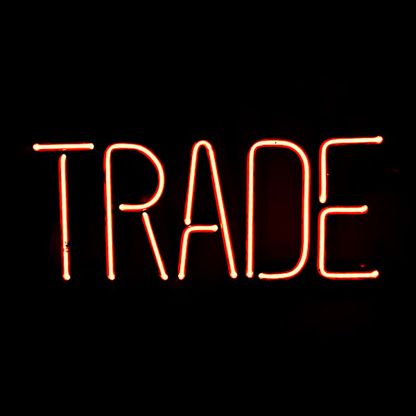 TRADE Single Stroke Word unit for Buy Sell Trade Replacement Tube - Neon Sign Part