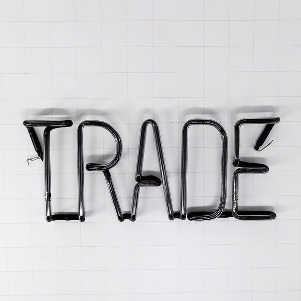 TRADE Single Stroke Word unit for Buy Sell Trade Replacement Tube - Neon Sign Part