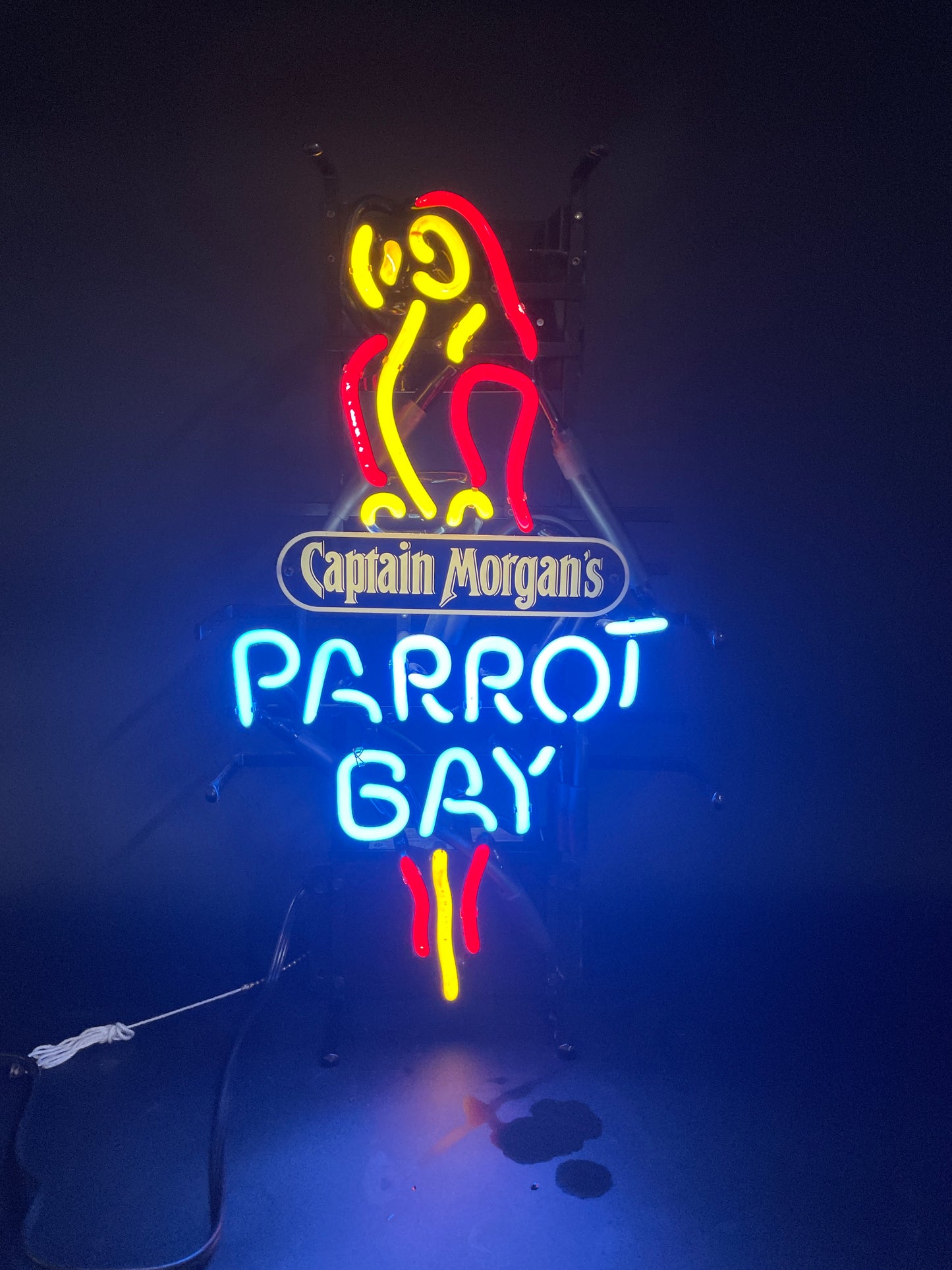 BAY & Tail for Parrot Bay Captain Morgan Neon Sign Neon Sign Replacement Tube