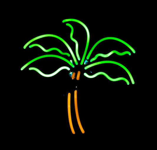 Palm for large corona Neon Sign Replacement Tube Used