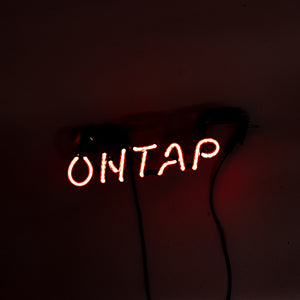 On Tap Single Stroke Word Unit Replacement Tube - Neon Sign Part Used