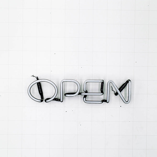 Open Neon Sign Replacement Tube