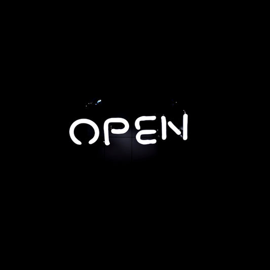 OPEN Neon Sign Replacement Tube