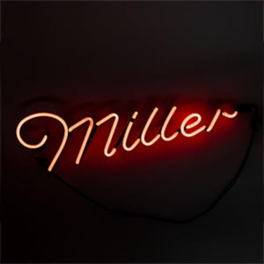 Miller Red Script Neon Sign Replacement Tube
