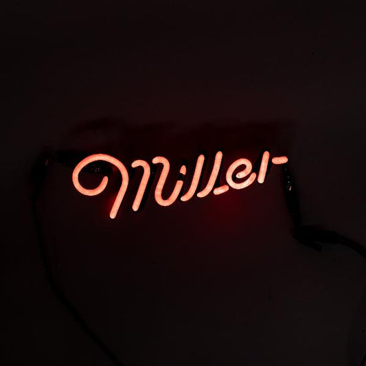 Miller Red Script Neon Sign Replacement Tube